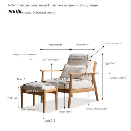 GENJI Amrita Single Sofa from GENJI