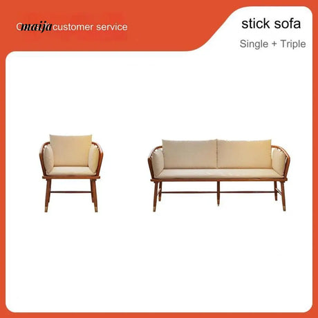 Candace Small Solid Wood Sofa from maija