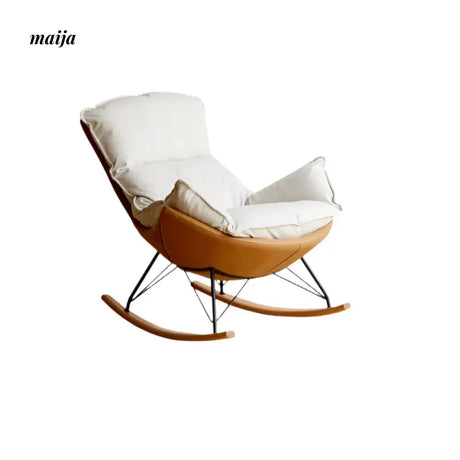 GENJI Eggshell Rocking Chair from GENJI