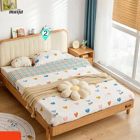 LINSYKIDS Celia Soft Headboard Children's Bed from LINSY KIDS