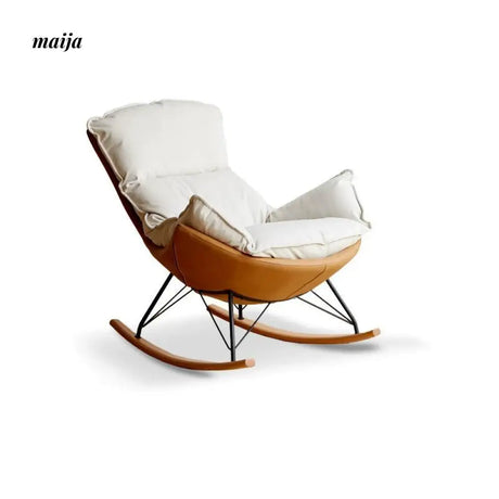 GENJI Eggshell Rocking Chair from GENJI