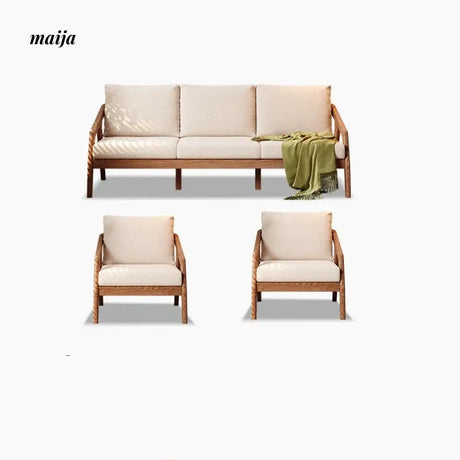 Mikolaj Solid Wood Sofa from maija