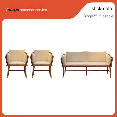 Candace Small Solid Wood Sofa from maija