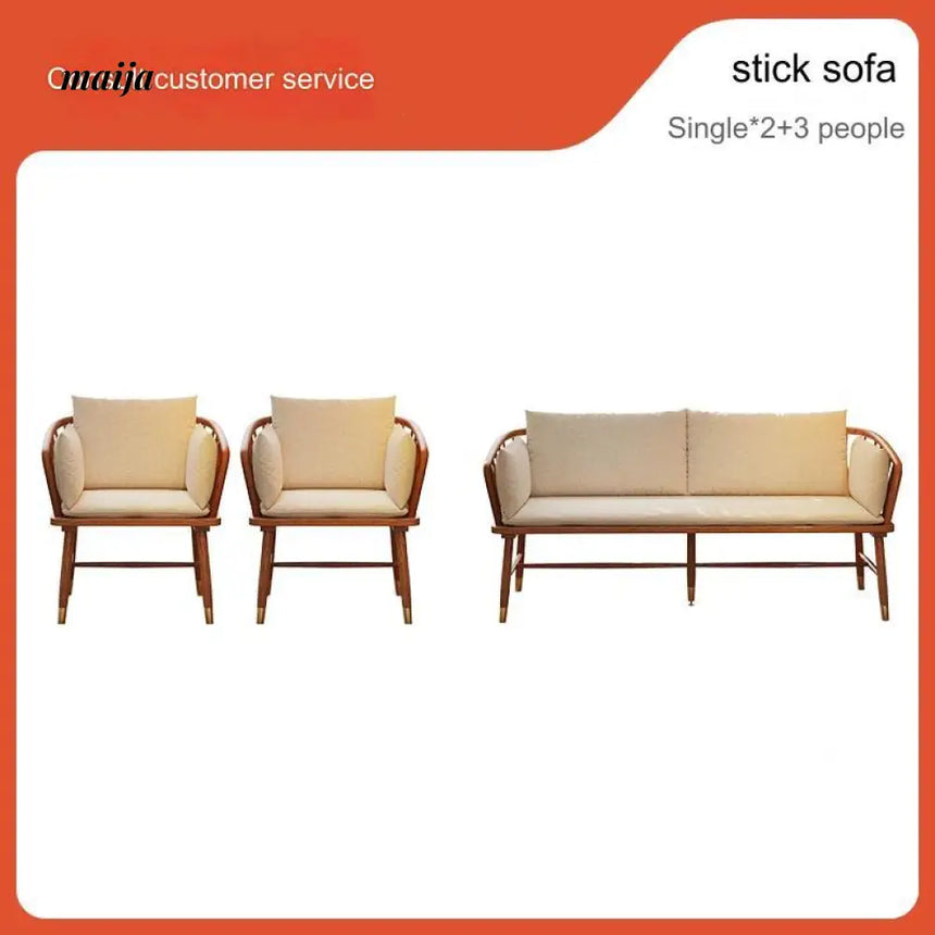 Candace Small Solid Wood Sofa from maija