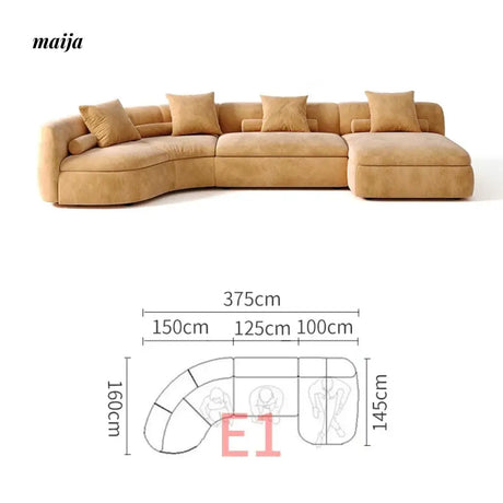 NAVI Emelie Curve Sofa from NAVI