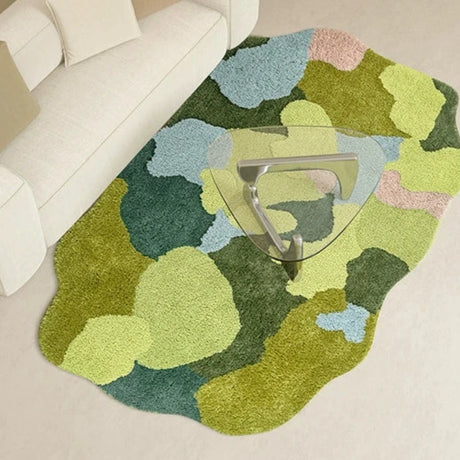 KENZAKI Sakura Snow Washable Rug from KENZAKI