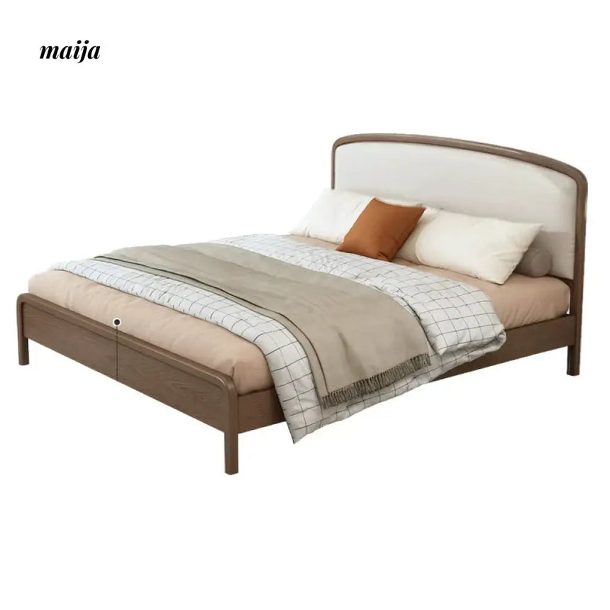 FUYUKI Jacksonville Solid Wood Bed from FUYUKI