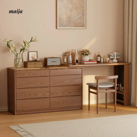 FUYUKI Huntsville Solid Wood Dressing Table from KENZAKI