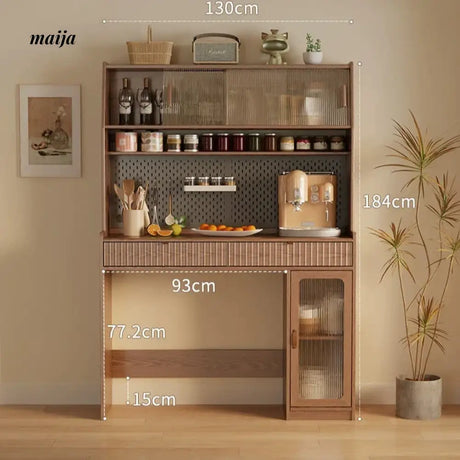 FUYUKI San Diego Retractable Dining Table and Cabinet from FUYUKI