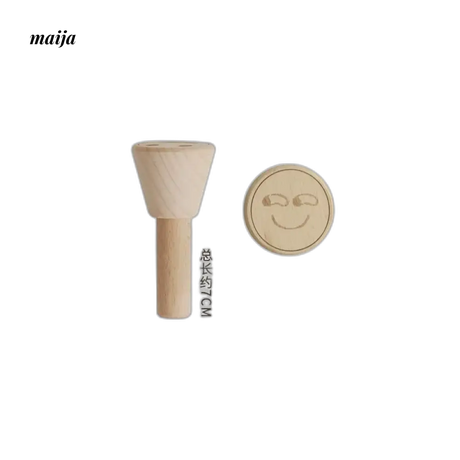OGI NO RYOHIN Colorful Cave Panel Accessories Wooden Hooks from OGI NO RYOHIN