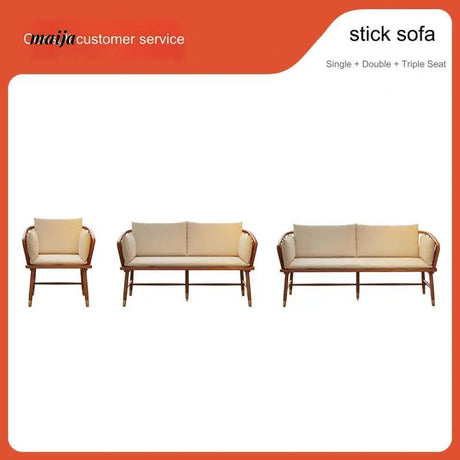 Candace Small Solid Wood Sofa from maija