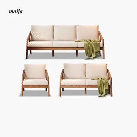 Mikolaj Solid Wood Sofa from AI