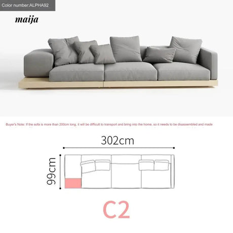 NAVI Haruka Wooden Sofa from NAVI