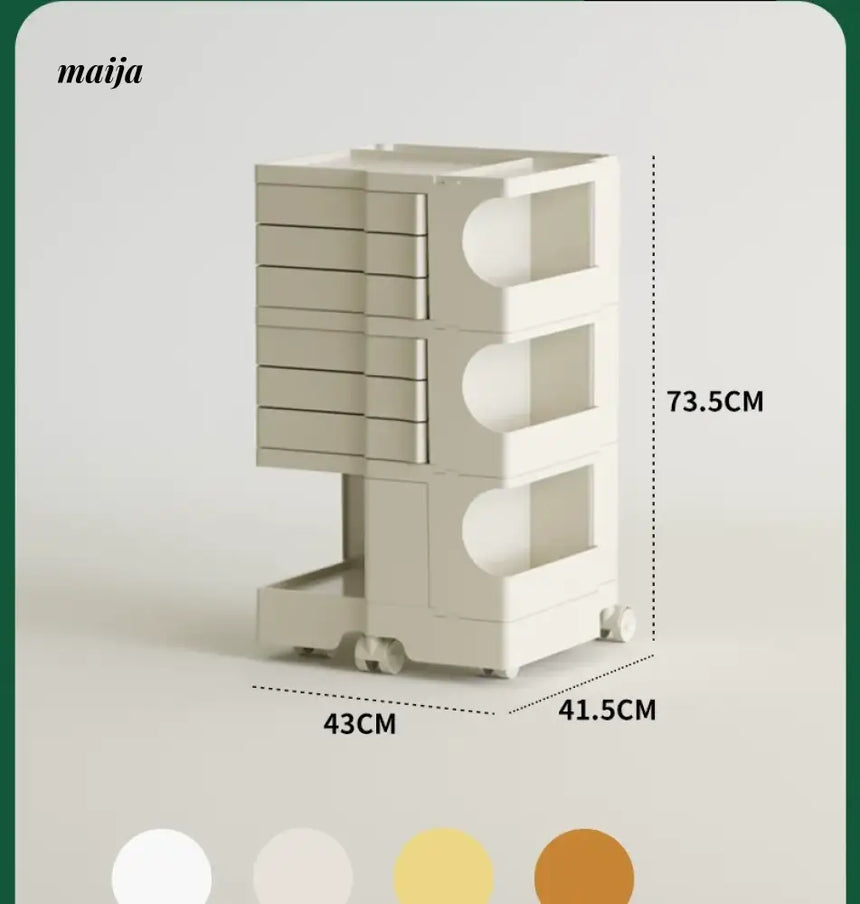 PUMPKIN BOX Modern Storage Cart System from PUMPKIN BOX