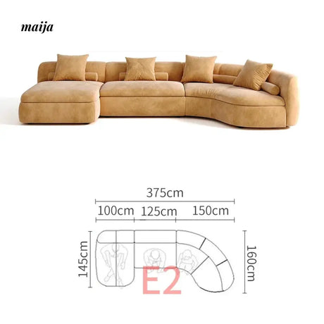 NAVI Emelie Curve Sofa from NAVI