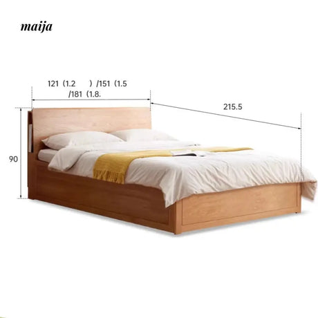 GENJI Grant Solid Wood Bed from GENJI