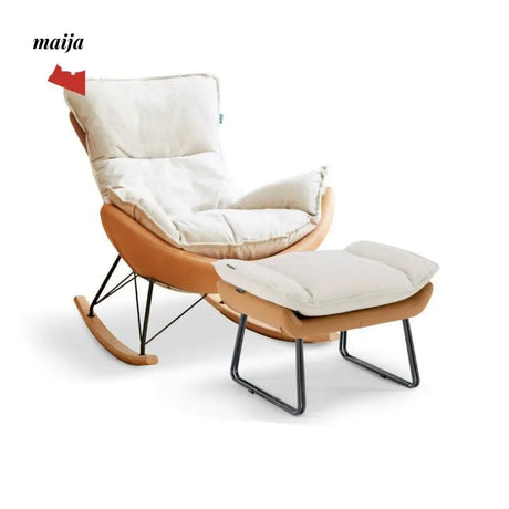 GENJI Eggshell Rocking Chair from GENJI
