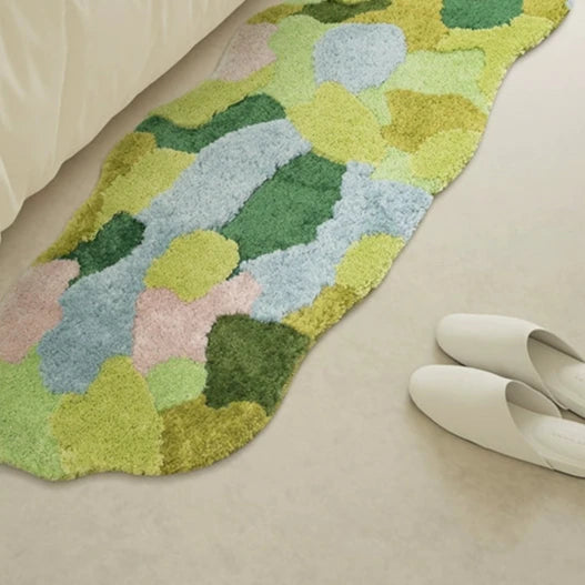KENZAKI Sakura Snow Washable Rug from KENZAKI