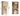 MEIHOUSE French Cream Wardrobe Bedroom Economical Flat Door Storage from MEIHOUSE