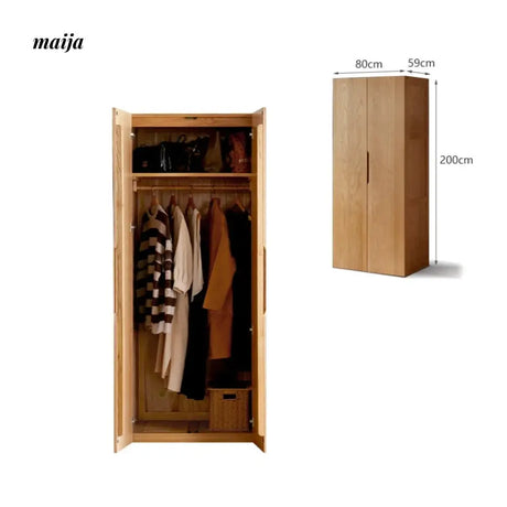 GENJI Brittney Solid Wood Wardrobe from GENJI
