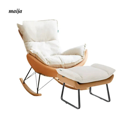 GENJI Eggshell Rocking Chair from GENJI