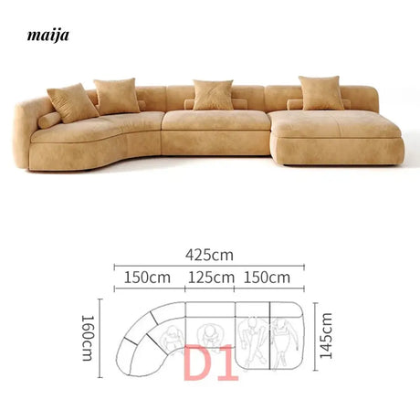 NAVI Emelie Curve Sofa from NAVI