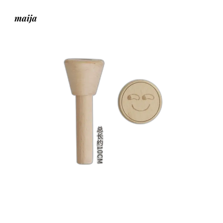 OGI NO RYOHIN Colorful Cave Panel Accessories Wooden Hooks from OGI NO RYOHIN