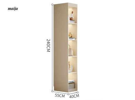 MEIHOUSE French Cream European Pine Wardrobe Bedroom Storage Cabinet from MEIHOUSE