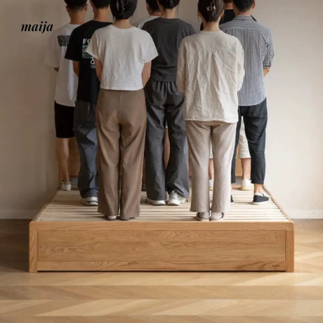 GENJI Elysia Solid Wood Box Bed from GENJI