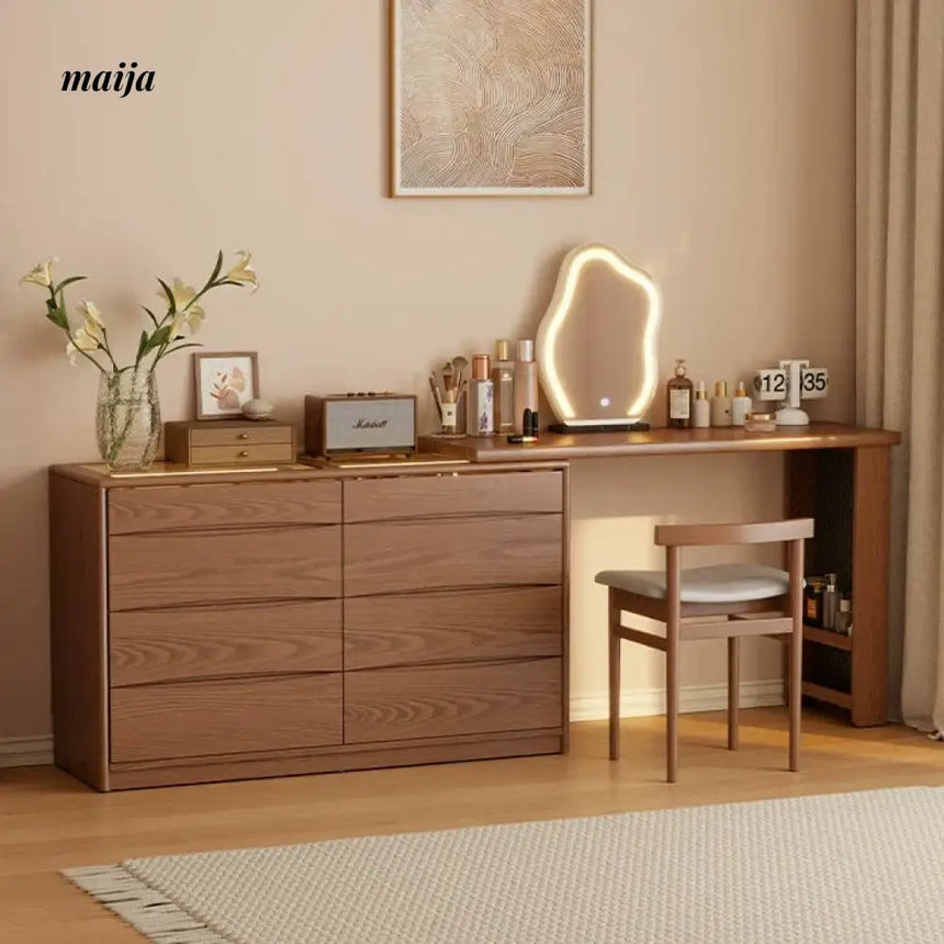 FUYUKI Huntsville Solid Wood Dressing Table from FUYUKI