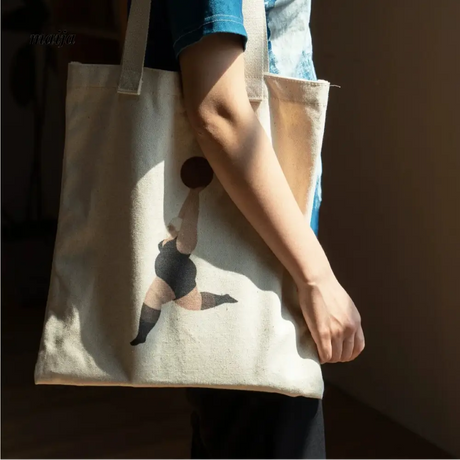 MUMO Ruby Canvas Eco-Friendly Shopping Bag from MUMO