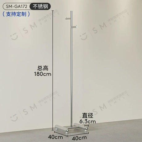 SM Henry Stainless Steel Clothing Hanger Stand from SM