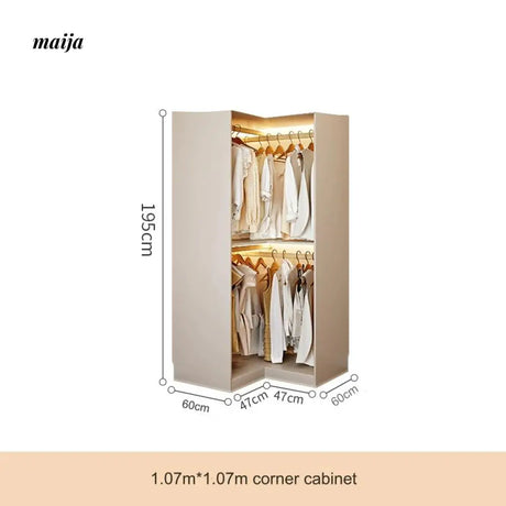 White Retro French Style Wardrobe from maija