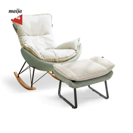 GENJI Eggshell Rocking Chair from GENJI