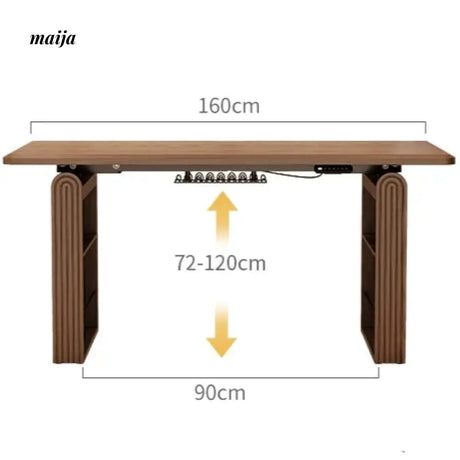 FUYUKI Louisville Lifting Office Desk from KENZAKI
