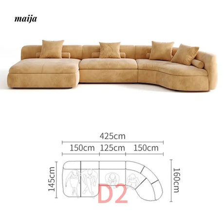 NAVI Emelie Curve Sofa from maija