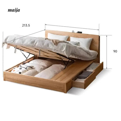 GENJI Grant Solid Wood Bed from GENJI