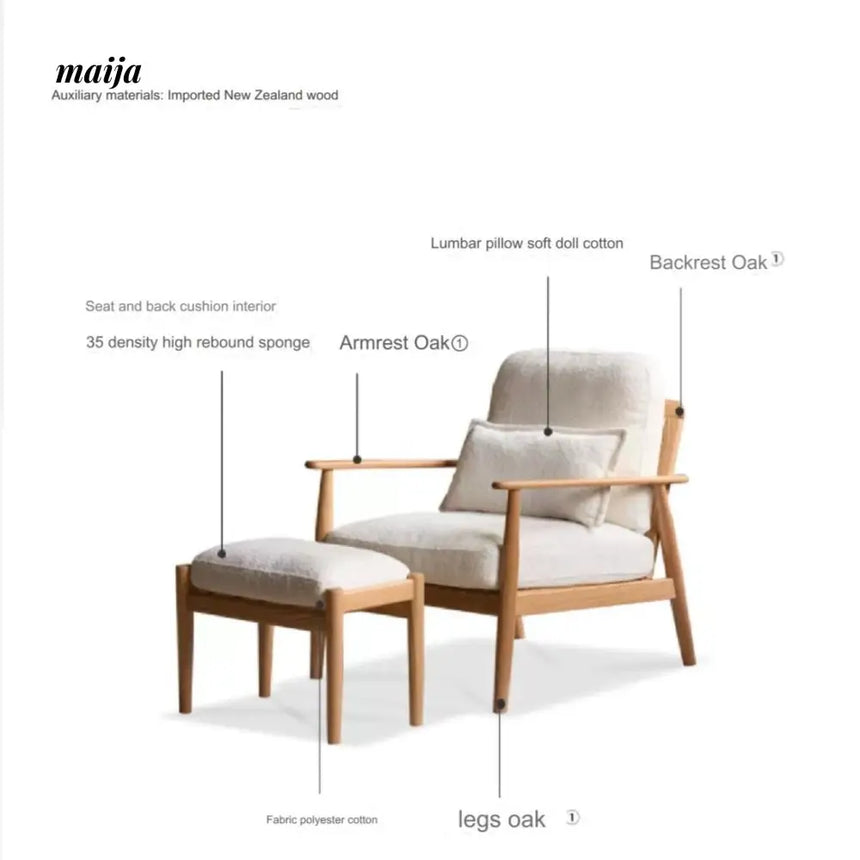 GENJI Amrita Single Sofa from GENJI