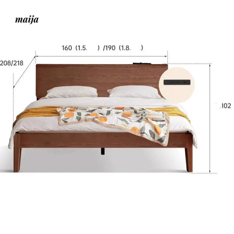 GENJI Idris Solid Wood Bed from GENJI
