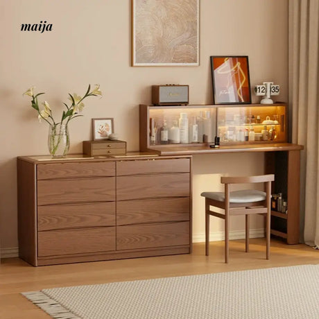 FUYUKI Huntsville Solid Wood Dressing Table from KENZAKI
