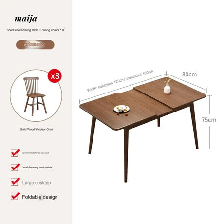 FUYUKI Extendable Dining Table from FUYUKI