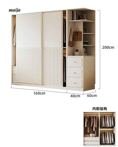 Castaneda Sliding Door Wardrobe from maija