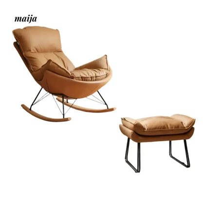 GENJI Eggshell Rocking Chair from GENJI