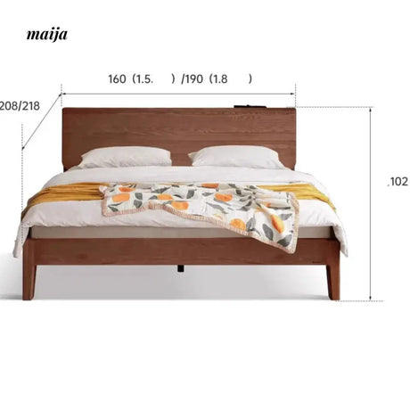 GENJI Idris Solid Wood Bed from GENJI