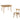 Retractable Solid Wood Dining Table for Small Space from maija