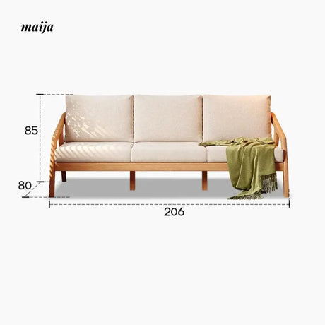 Mikolaj Solid Wood Sofa from AI