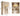 MEIHOUSE French Cream Wardrobe Bedroom Economical Flat Door Storage from MEIHOUSE