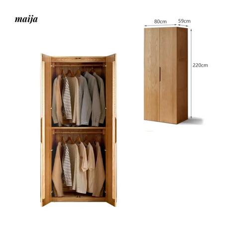 GENJI Brittney Solid Wood Wardrobe from GENJI