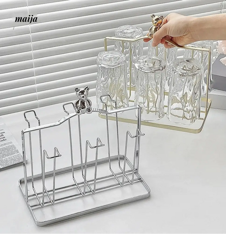 BANKE Cute Glass Holder Drying Rack from BANKE