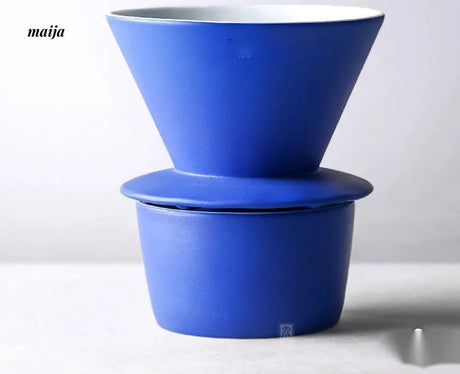 JOTO Rhine Blue Handcrafted Coffee Filter V60 Set from JOTO